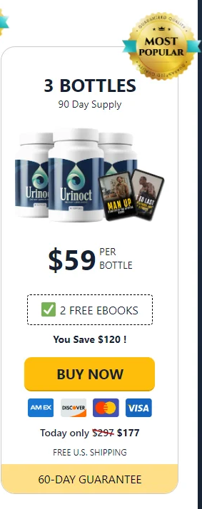 Urinoct 3 Bottle